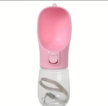 1pc Dog Cat Water Bottle Portable pet Water Bottle with Food Container Outdoor Water Dispenser Leak Proof Water Bottles for Dogs